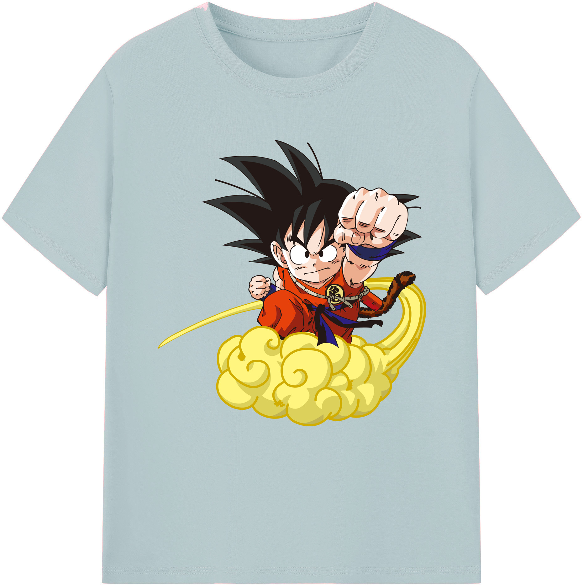（画像用） ドラゴンボール 孫悟空（そん ごくう）Son Goku カカロット DRAGON BALL Kakarotto 綿100％半袖Tシャツ（フロントプリント）